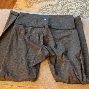 Gray Lululemon Leggings size 10 women's